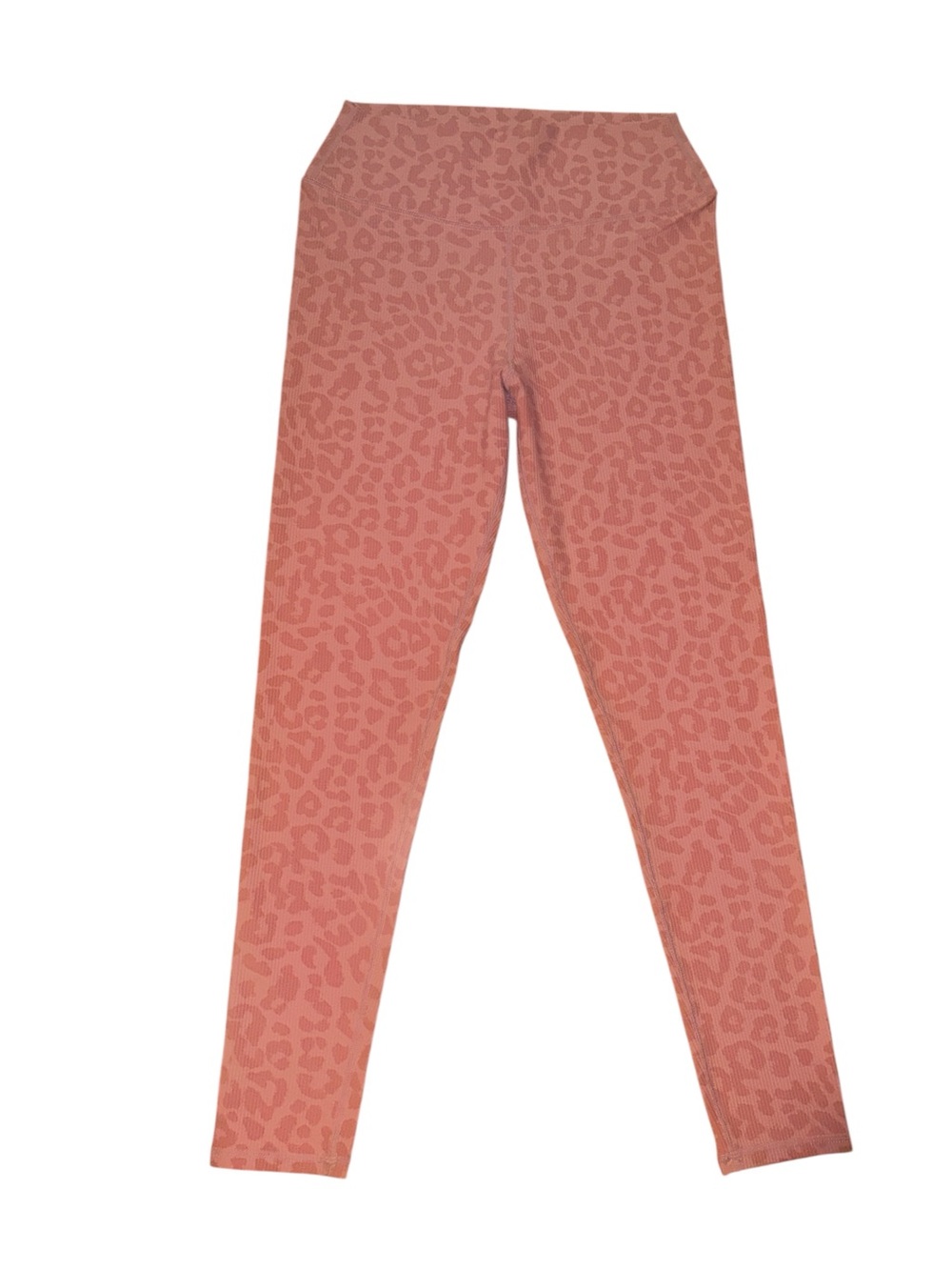 Pink Lily Pink Leopard Print Leggings | Size Large